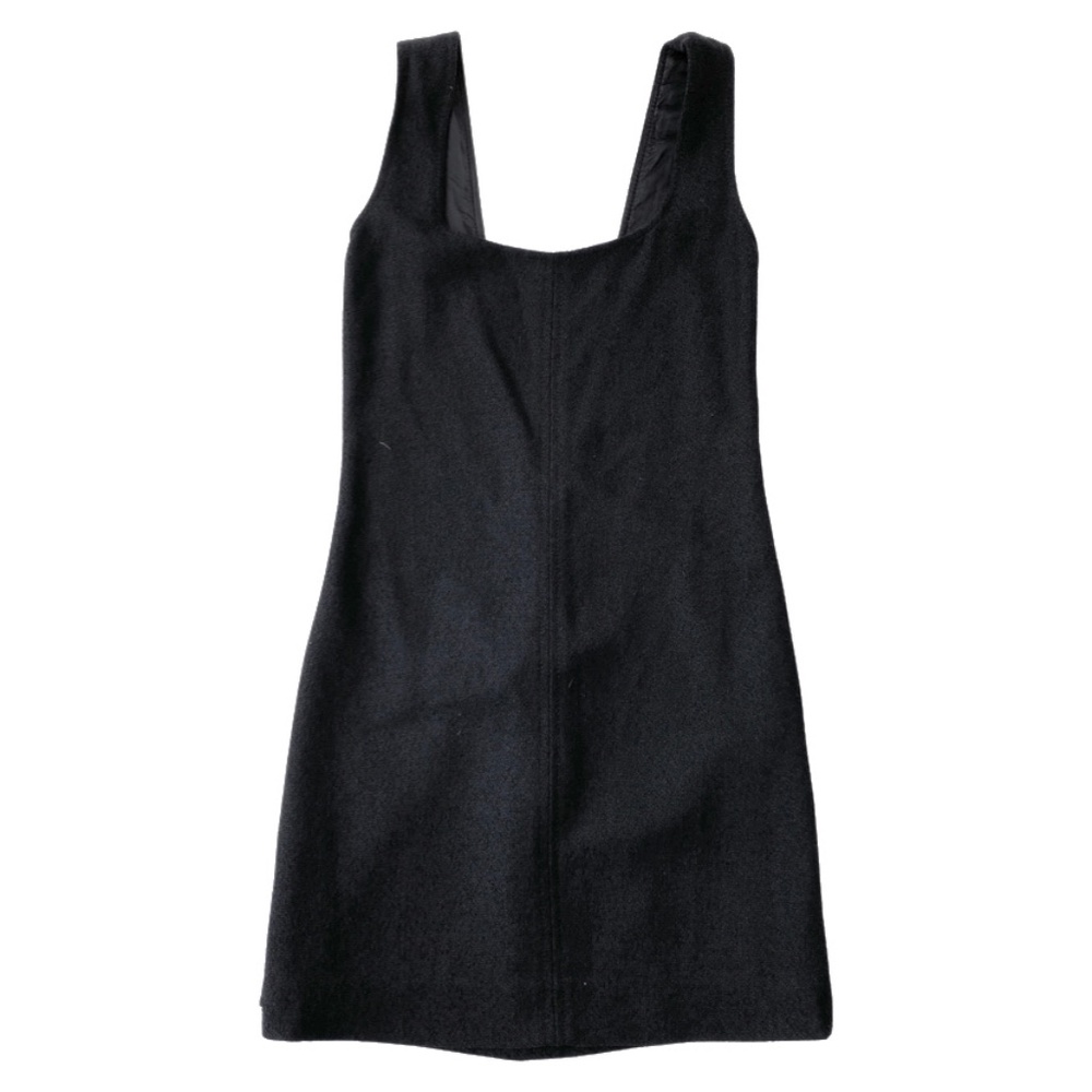 Versace Black Tweed Low Back Cocktail Dress 38